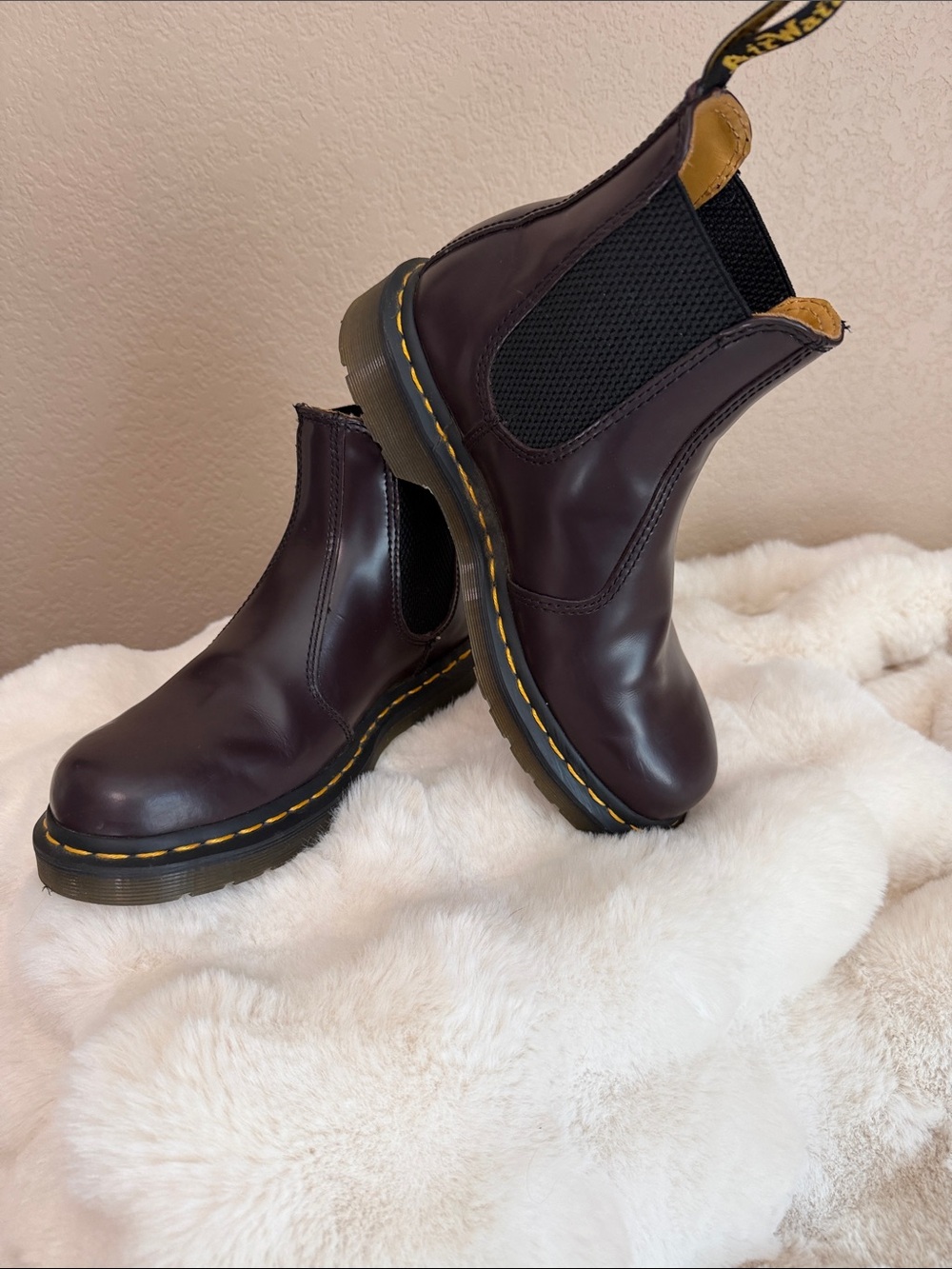 Dr. Martens 2976 AirWair Arcadia Leather Chelsea Women's Boots Size 6 Like New